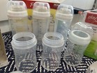 Playtex Baby Nurser Bottles   Nipples Lot  drop-ins Liners  3 8oz   4 4oz Bottle