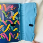 1980s Trapper Keeper Designer Series Notebook Binder Ribbon Confetti Vintage