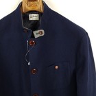 Luis Trenker Janker Men s Size 58 Blue Gray Wool Flannel Jacket Coat Costume