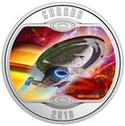 Canada  10 2018  999 Fine Silver Proof Star Trek Voyager  Glow In The Dark W Coa