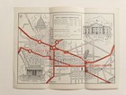 1937 New Carroll Arms Hotel Brochure Map Washington Dc Capitol Hill  Rate Flap