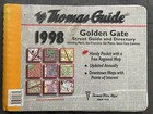 Rare  Golden Gate Counties Street Guide   Directory 1998 Vtg The Thomas Guide