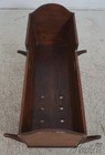 Lf68641  Primitive Antique Country Pine Baby Cradle