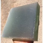 White Fiber Optic Glass Block Rough For Flintknapping Lapidary Cabochon 