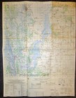6031 I - Very Rare - 1967 Map - Prey Veng - Cambodia  Mekong River - Vietnam War