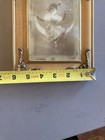 Vintage Cabinet Card Photo In Frame  Woman Sitting On Noon