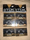 Tdk Sa50 Iectype Ii High Position Lot Of 6 New Sealed Rare Made In Japan