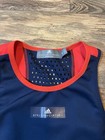 Adidas Stella Mccartney Tennis Tank Top Barricade Blue Red Fitted Women   s M