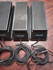 Vintage Guitar Pedal Lot Of 5 Volume Cv Pedal Model Cvp-1 Italy Made Not Tested