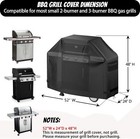 420d 52   Bbq Gas Grill Cover Barbecue Waterproof Outdoor Uv Protection