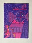 Aceo Print Of Moonlit Kitchen Cat From Original Art By Mojokat_madefromscratch