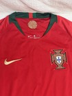Nike Mens 2018-19 Portugal Wc Home Stadium Jersey Size Small Red New With Tags 