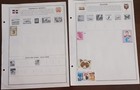 Worldwide  - Lot Of Stamps On Album Pages - Mh   Used -  1068
