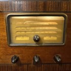 Beautiful Vintage 1838 General Electric Model F-70 Am-sw Tube Radio Powers Up