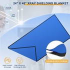 X-ray Lead Blanket 24 x48  - Lead Lined Shield For X-ray Protection