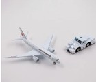 Welly Jal Japan Airlines Boeing 787 Towing Tractor   Tow Bar Diecast Model Set
