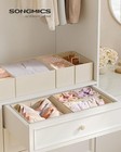  Drawer Organizer  Dresser Drawer Organizers  Set Of 6  Foldable Fabric 