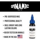  lot Of 5  Tattoo Ink Triple Black Tbk Dynamic Color Co  1oz  Usa Exp  08 2026