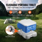 Portable Toilet Flush Travel Camping 3 2 Gal Commode Potty Outdoor Indoor