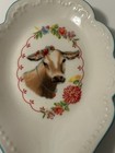 Pioneer Woman Spoon Rest Sweet Romance Cow Flowers Floral  9 33  X 4 76  Blue B4