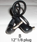 New Four  4  Piece 12  3 5mm Plug To Male Pc Sync Cord Flash Cable