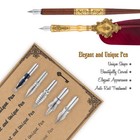 Feather Pen And Ink Set Quill Pens Calligraphy Fountain Dip Pen Writing Set