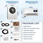 12v 10000btu Low-noise Mini Split Rv Air Conditioner For Truck Camper Caravan