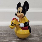 1975 Vintage Walt Disney Mickey Mouse Roly Poly Wobble Toy Gabriel