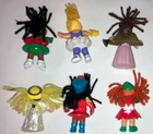 Vintage Mcdonalds 90s Happy Meal Toys Cabbage Patch Holiday Figures Lot Of 6