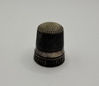 Vintage Sterling Silver Thimble  9
