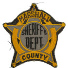 Marshall County Vintage 1980s Kentucky Sheriff s Dept Police Uniform Patch