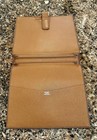 Herm  s Ulysse Pm Leather Dual Rail Agenda notebook Cover  100  Authentic 