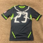 Seattle Sounders Ii  23 Pre Game Match Worn Used Mls Soccer Jersey 2011-12 Away