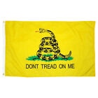 3x5 Gadsden Don t Tread On Me Flag 3 x5  House Banner Grommets Super Polyester