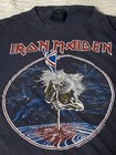 Iron Maiden Official Original 1982 Beast On The Road World Tour Eddie Usa Shirt