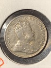 1902 Large H Canada Silver 5 Cents - Edward Vii - Nice Details