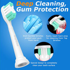 Replacement Toothbrush Heads For Philips Sonicare Protectiveclean 4100 5100 6100