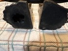 Vintage Solid Brass Squirrels Set Of 2 Hollow   Stamped 1975 Scc