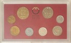 Austria 1990 Proof Coin Set - Austrian Schilling Mint Set - Original Case   Coa