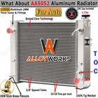 3 Row Forklift Radiator For Various Toyota Models 16410f210071 16420u350071