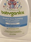 2 X Babyganics Alcohol-free Foaming Hand Sanitizer Fragrance Free  8 45 Oz  b55