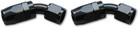 Vibrant  21408  -8an 45   Hose Fitting  pack Of 2  1 Count  pack Of 2 
