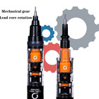 1pc Uni Kuru Toga Mechanical Pencil 0 5mm Auto-rotation Drawing   Writing Tool