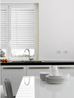 White Cordless 2 In  Faux Wood Blind - 31 In  W X 54 In  L  actual Size 30 5 In 