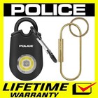 Personal Safety Alarm 130db Keychain Emergency Siren With Led Flashlight