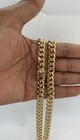 10k Hand Polished Miami Cuban Link Men s Chain Necklace 9 5mm 20 -30 