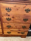 Antique Solid Wood Bedroom Set  3 Pieces