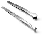 Set Of 2 Tweezers Bead   Pearl Holding Tips Hollow Round Shape - Jewelry Crafts
