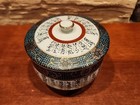 Vintage Japanese Kutani-ware Teacup W  Lid Gold Trim Textured Handpainted Signed