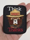  x10  Smokey Bear Vintage Nos Patches Lot Thanks Black Forest Fires